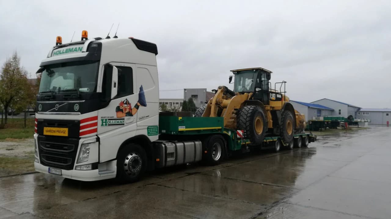 Holleman — multi-axle low-bed trejler